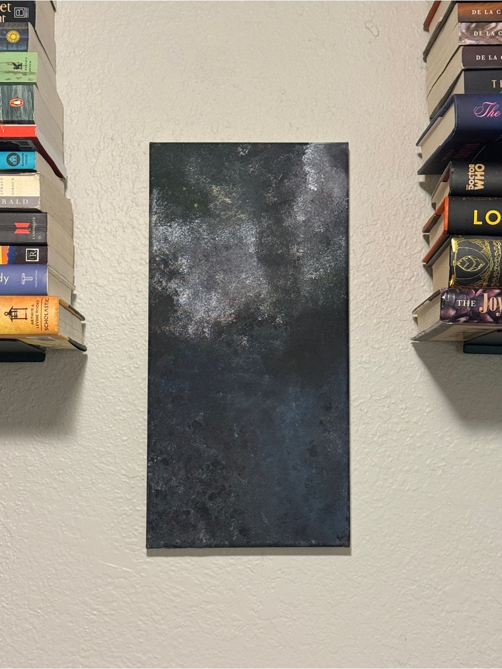 Handcrafted Galaxy Oil Painting